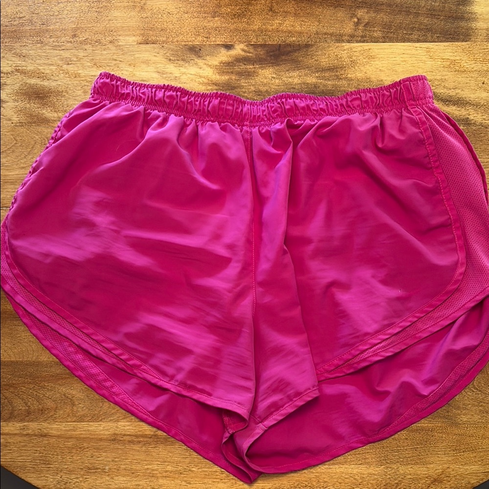 Nike Pink Athletic Shorts Lightweight Performance
